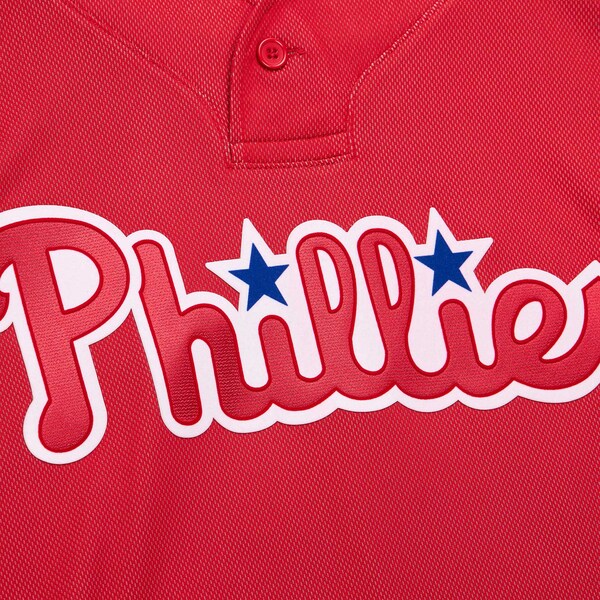 Roy Halladay Philadelphia Phillies Cooperstown Collection 2010 Batting Practice Jersey - Red