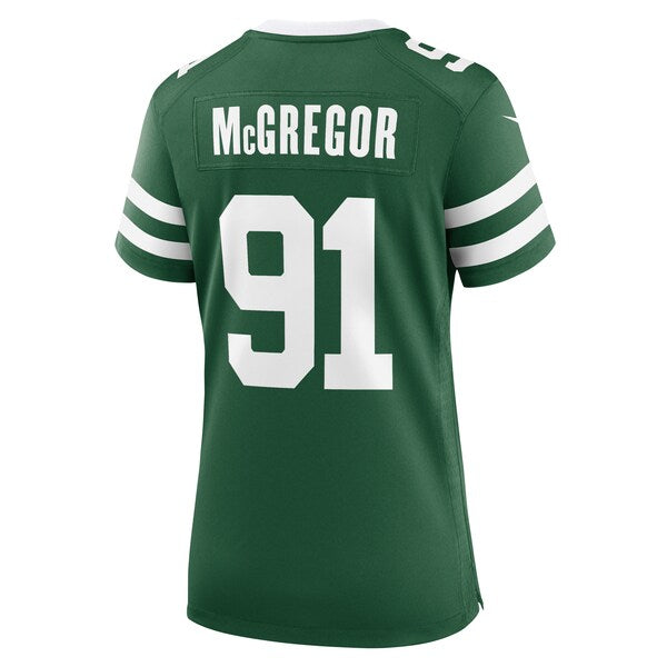 Braiden McGregor New York Jets Nike Women's Team Game Jersey - Legacy Green
