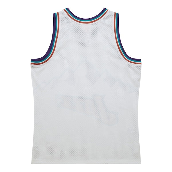 Utah Jazz 1996-97 Hardwood Classics Swingman Jersey - White