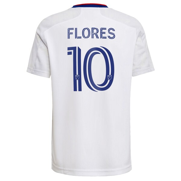 Edison Flores D.C. United adidas 2022 The Marble Replica Player Jersey - White