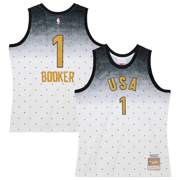 Devin Booker 2016 NBA Rising Stars Challenge Hardwood Classics Swingman Jersey - White