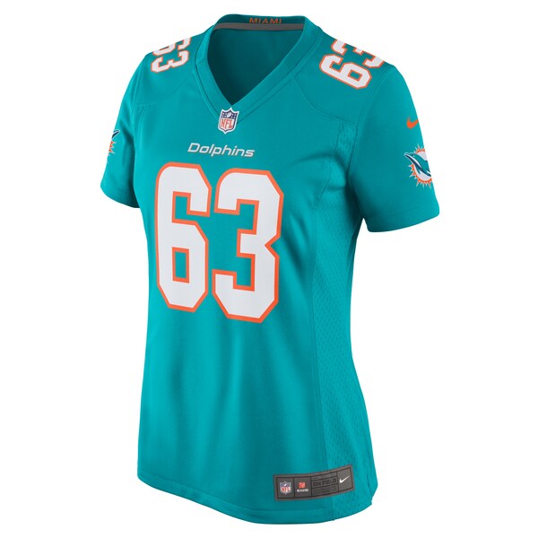 Chasen Hines Miami Dolphins Nike Women's Team Game Jersey -  Aqua