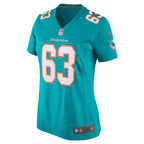 Chasen Hines Miami Dolphins Nike Women's Team Game Jersey -  Aqua