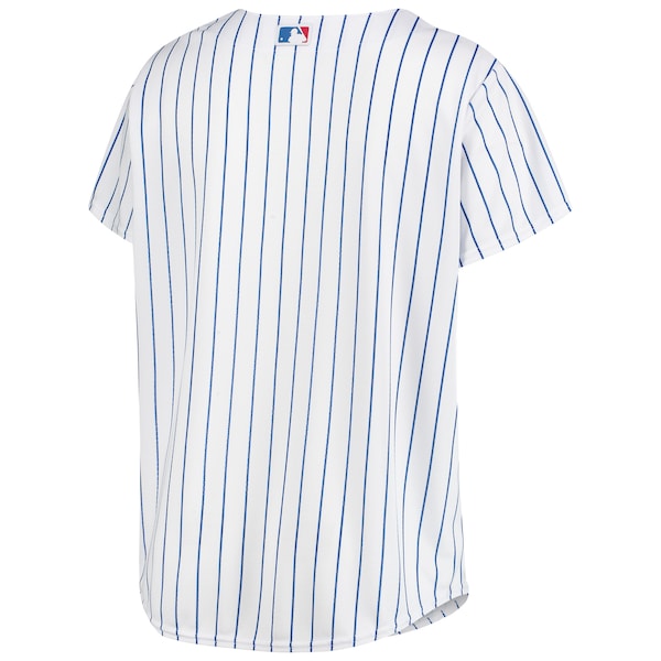Chicago Cubs Women's Plus Size Sanitized Replica Team Jersey - White