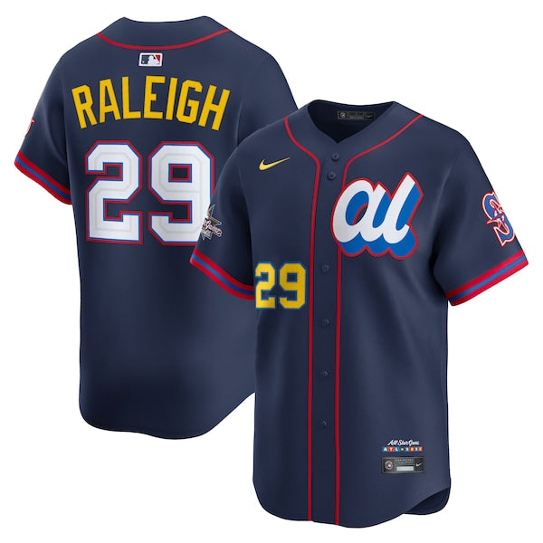 Cal Raleigh American League Nike 2025 All-Star Edition Limited Player Jersey - Navy