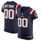 New England Patriots Nike Vapor Elite Custom Jersey - Navy