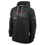 Tennessee Titans Nike 2025 NFL Crucial Catch Sideline Standard Issue Dri-FIT Hoodie - Black