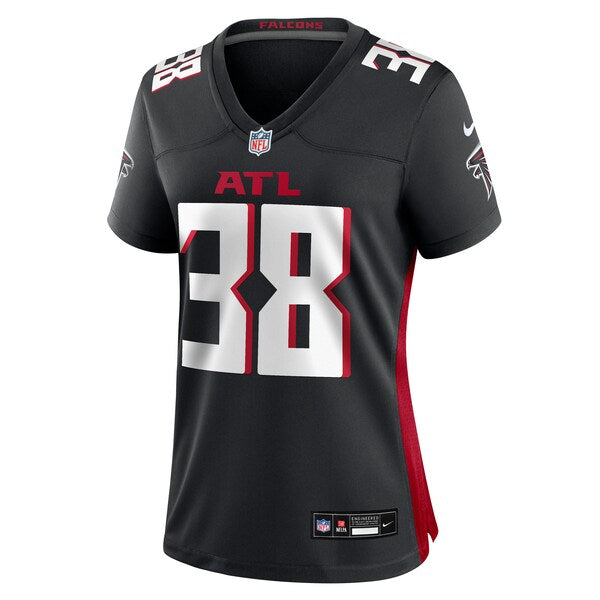 Nathan Carter Atlanta Falcons Nike Women's Team Game Jersey -  Black