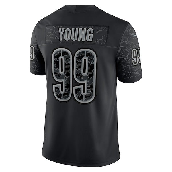 Chase Young Washington Commanders Nike RFLCTV Limited Jersey - Black
