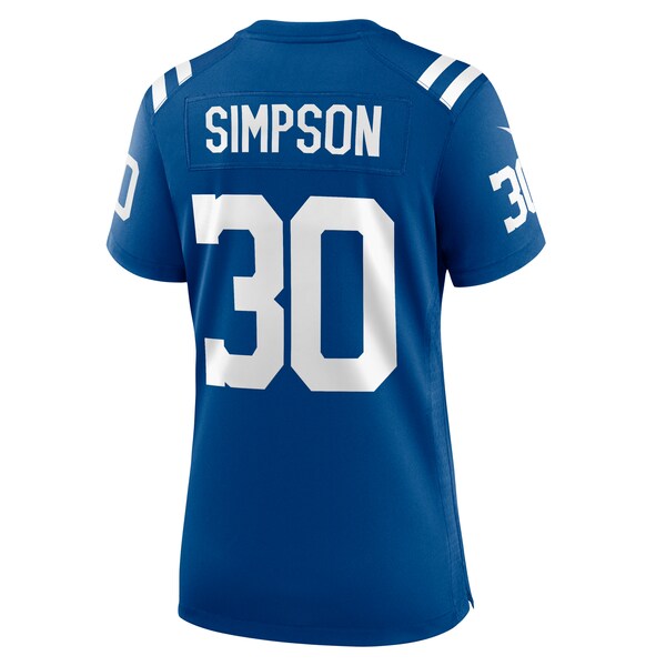 Jaylin Simpson Indianapolis Colts Nike Women's Game Jersey -  Royal
