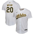 Zack Gelof Oakland Athletics Nike Youth Home Game Player Jersey - Gray