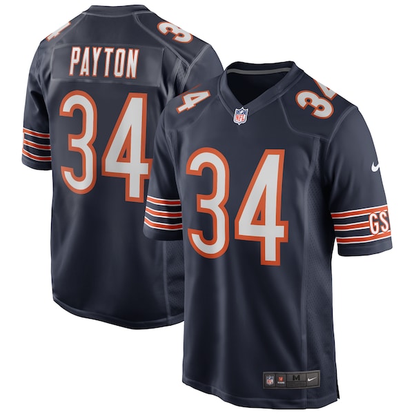Walter Payton Chicago Bears Nike Game Retired Player Jersey - Navy/Orange/White