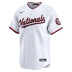 Josiah Gray Washington Nationals Nike Home Limited Player Jersey - White