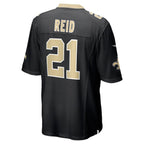 Justin Reid New Orleans Saints Nike Team Game Jersey -  Black