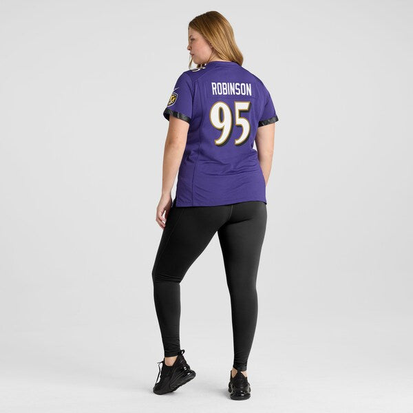 Tavius Robinson Baltimore Ravens Nike Women's  Game Jersey -  Purple