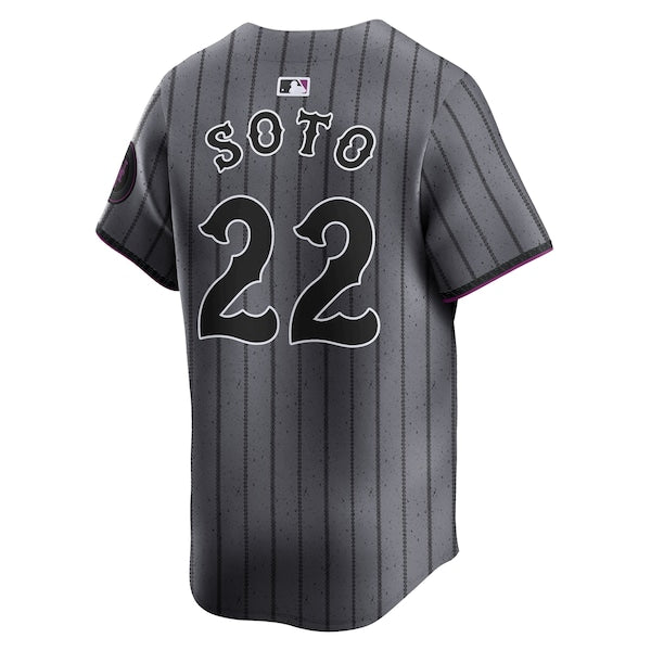 Juan Soto New York Mets Nike City Connect Limited Jersey - Gray