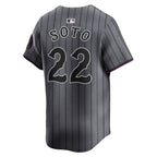 Juan Soto New York Mets Nike City Connect Limited Jersey - Gray