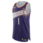 Devin Booker Phoenix Suns Nike Authentic Jersey - Icon Edition - Purple