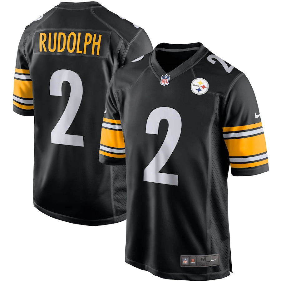Mason Rudolph Pittsburgh Steelers Nike  Game Jersey -  Black