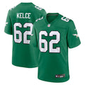 Jason Kelce Philadelphia Eagles Nike Alternate Game Player Jersey - Kelly Green/Green