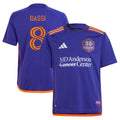 Amine Bassi Houston Dynamo FC adidas Youth 2024 Still Holdin' Replica Player Jersey – Purple