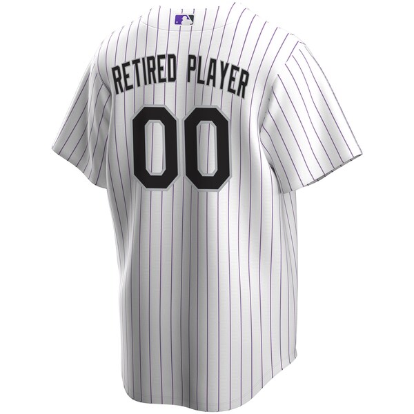Colorado Rockies Nike Home Pick-A-Player Retired Roster Replica Jersey - White