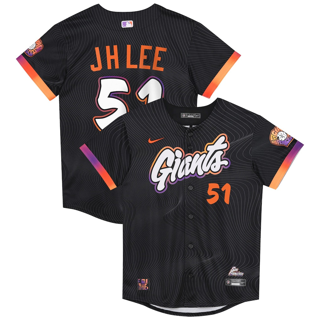 Jung Hoo Lee San Francisco Giants Preschool 2025 City Connect Limited Jersey - Anthracite