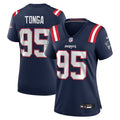 Khyiris Tonga New England Patriots Nike Women's Team Game Jersey -  Navy