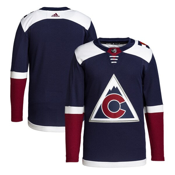 Colorado Avalanche adidas 2018/19 Alternate Primegreen Authentic Jersey - Navy