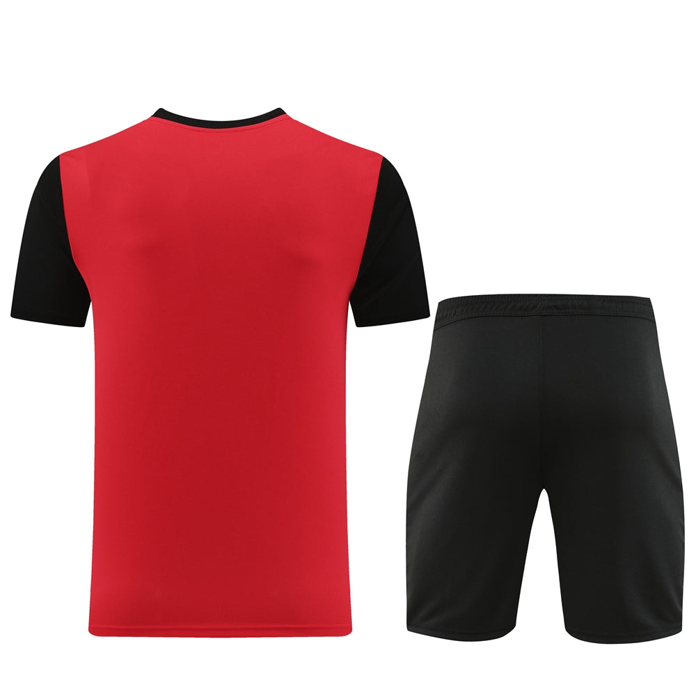 Nike Short Sleeve Training Jersey Set-ND03- Black/Red