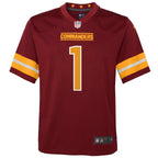 Jayden Daniels Washington Commanders Nike Youth 2024 NFL Draft First Round Pick Player Game Jersey - Burgundy