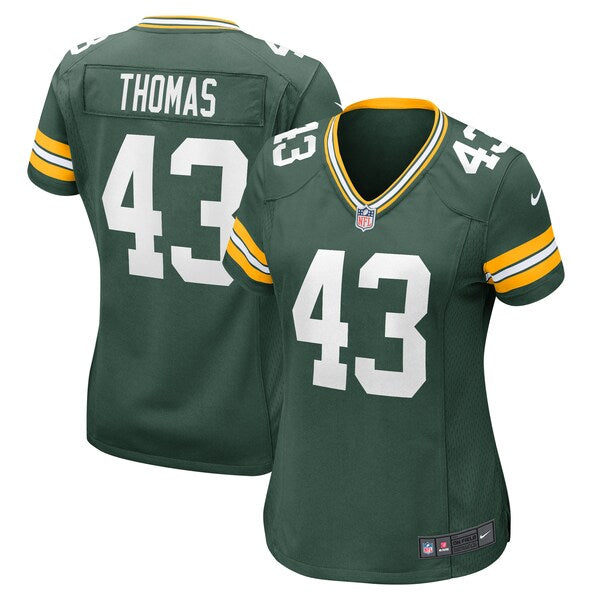 Kiondre Thomas Green Bay Packers Nike Women's Game Player Jersey - Green