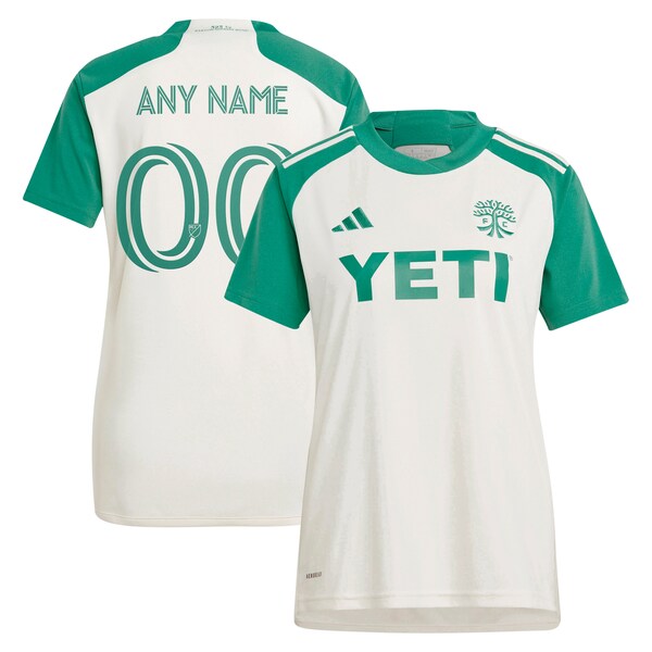 Austin FC adidas Women's 2024 The Armadillo Kit Replica Custom Jersey – Tan
