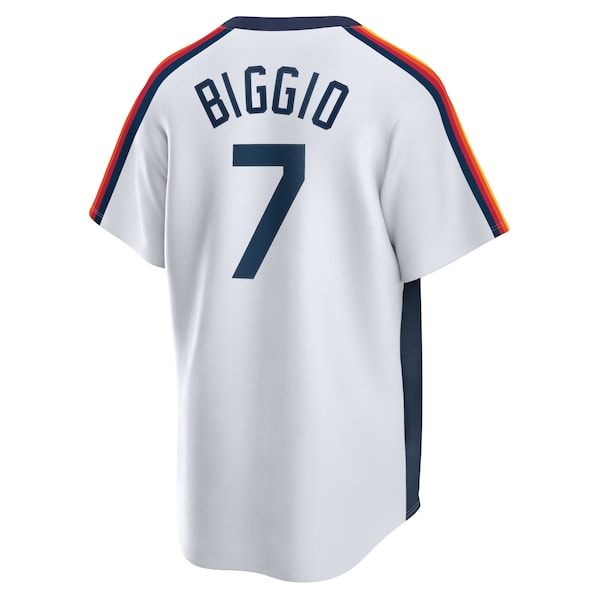 Craig Biggio Houston Astros Nike Home Cooperstown Collection Logo Player Jersey - White