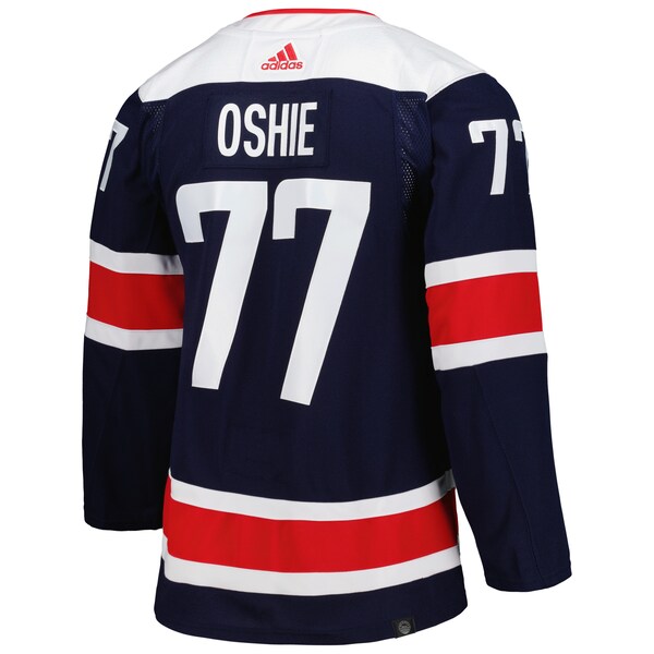 TJ Oshie Washington Capitals adidas Alternate Primegreen Authentic Player Jersey - Navy/Red