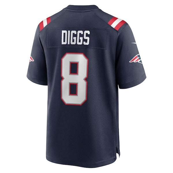 Stefon Diggs New England Patriots Nike Game Jersey - Navy