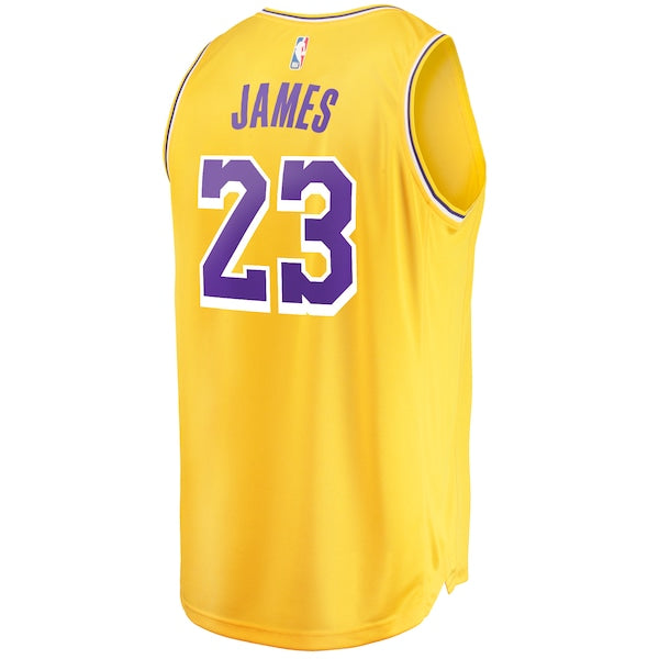 LeBron James Los Angeles Lakers  Youth Fast Break Player Jersey - Icon Edition - Gold