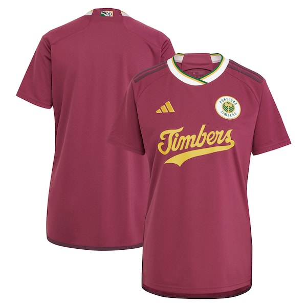 Portland Timbers adidas Women's 2024 Archive Replica Jersey - Red