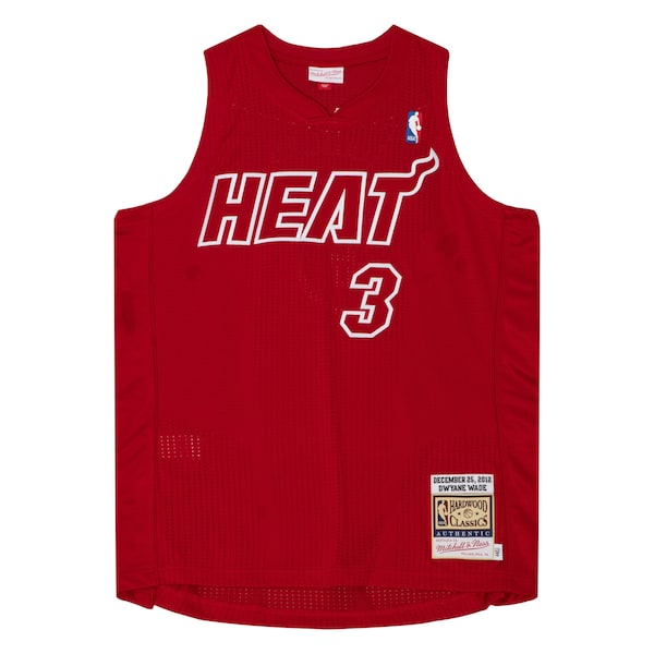 Dwyane Wade Miami Heat 2012 Authentic Player Jersey - Scarlet