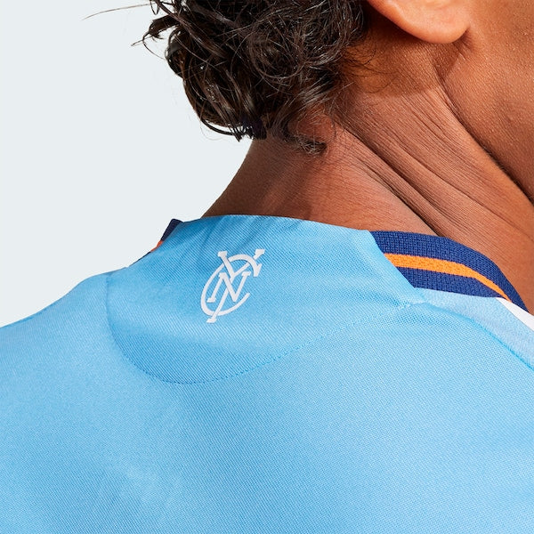 New York City FC adidas 2025 The Excelsior Kit Authentic Jersey - Light Blue
