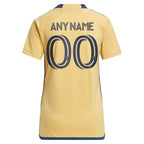 Real Salt Lake adidas Women's 2024 The Beehive State Kit Replica Custom Jersey - Gold