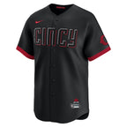 Barry Larkin Cincinnati Reds Nike City Connect Limited Jersey - Black