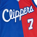 Lamar Odom LA Clippers Hardwood Classics 2000/01 Split Swingman Jersey - Royal/Red