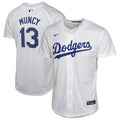 Max Muncy Los Angeles Dodgers Nike Youth Home Player Game Jersey - White