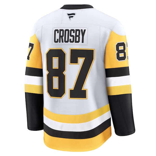 Sidney Crosby Pittsburgh Penguins  Away Premium Jersey - White/Black