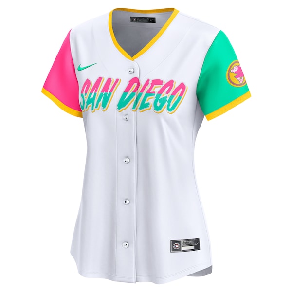 San Diego Padres Nike Women's City Connect Limited Jersey - White