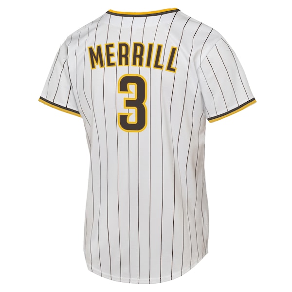 Jackson Merrill San Diego Padres Nike Youth Home Replica Jersey - White