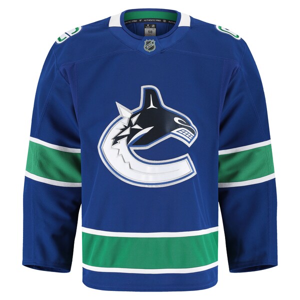 Vancouver Canucks  Home Authentic Pro Jersey - Blue