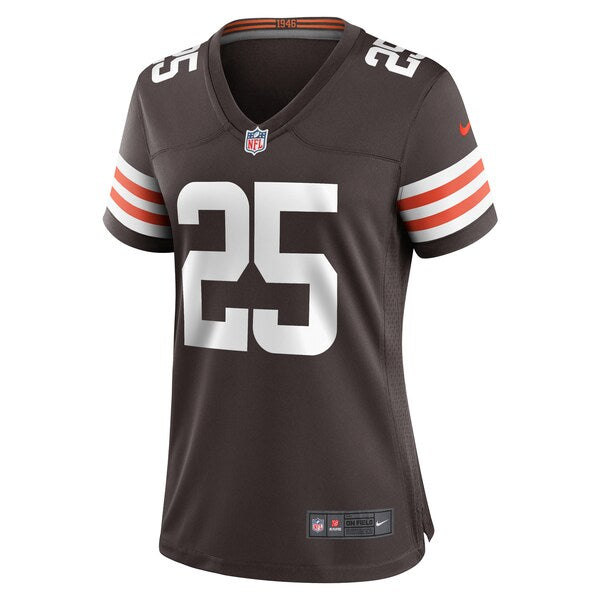 Kahlef Hailassie Cleveland Browns Nike Women's Team Game Jersey -  Brown