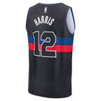 Tobias Harris Detroit Pistons  Fast Break Player Jersey - Statement Edition - Black